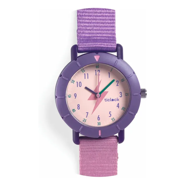 TICLOCK - Montre Flash | Violet