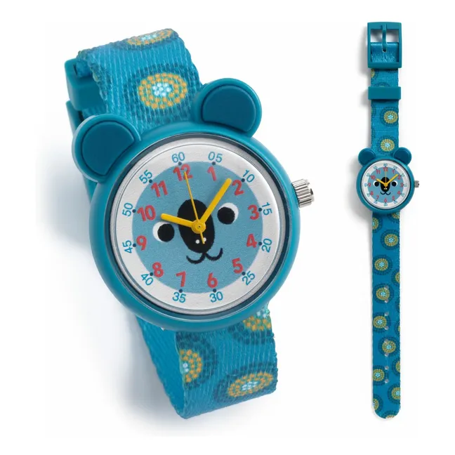 TICLOCK - Montre Koala | Bleu