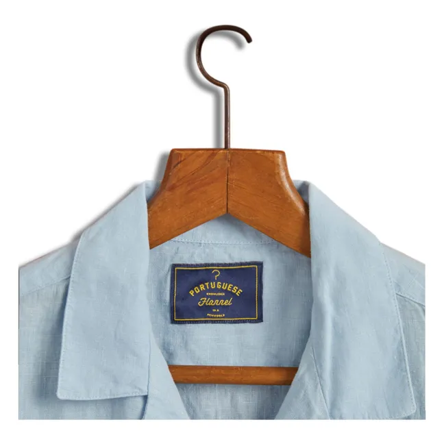 Camp Linen blouse | Light blue