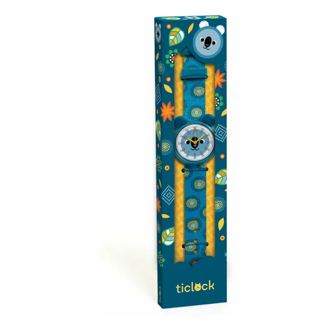 TICLOCK - Montre Koala | Bleu