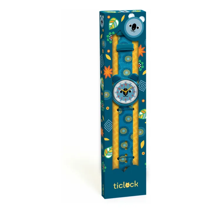 TICLOCK - Montre Koala | Bleu- Image produit n°1