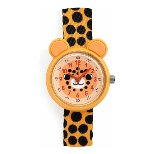 TICLOCK - Montre Guépard | Orange