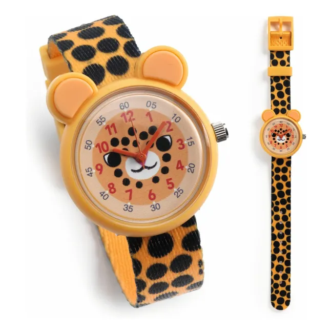 TICLOCK - Montre Guépard | Orange