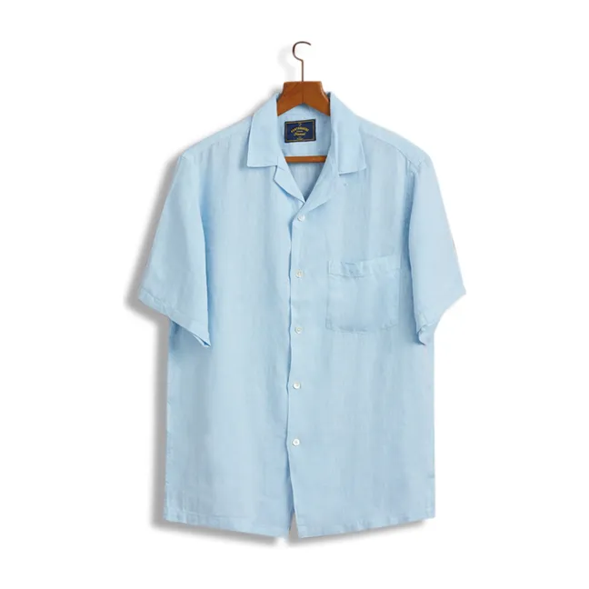 Camp Linen blouse | Light blue
