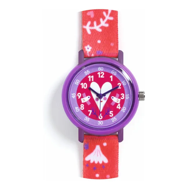 TICLOCK - Reloj Corazón | Rojo