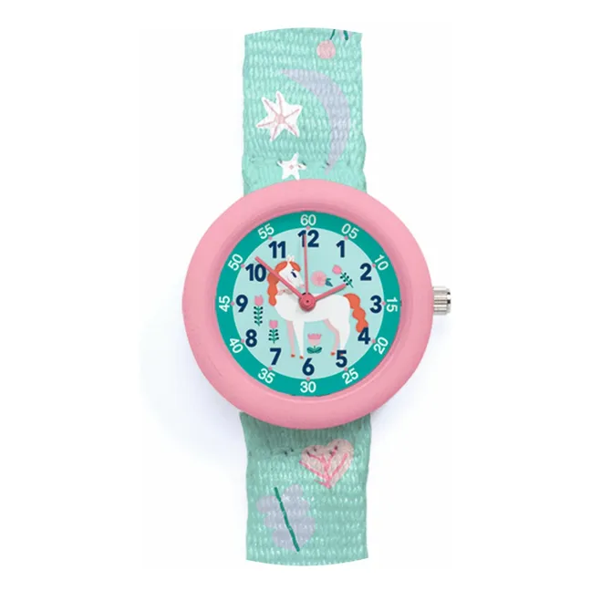 TICLOCK - Montre Cheval | Bleu azur