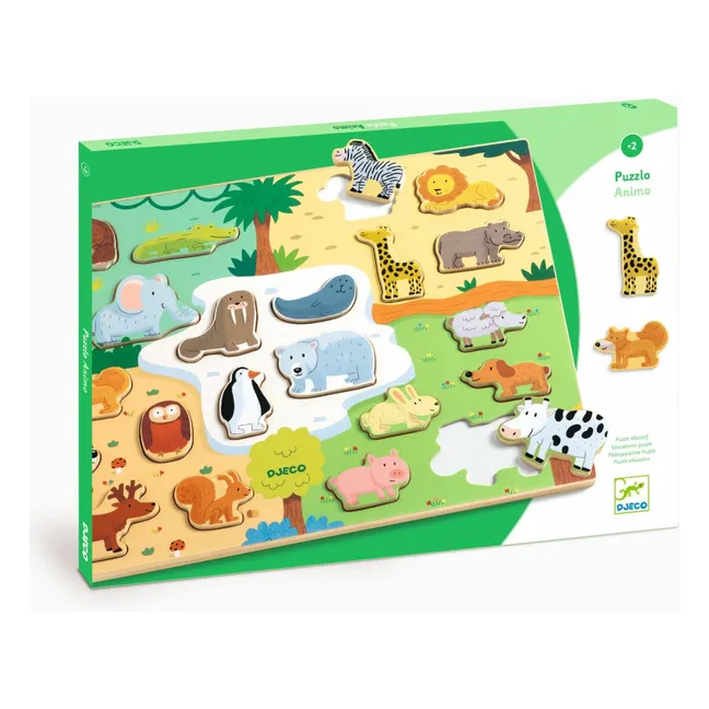 Puzzle Tiere - 22 Teile
