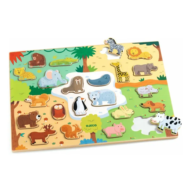 Puzzle Tiere - 22 Teile