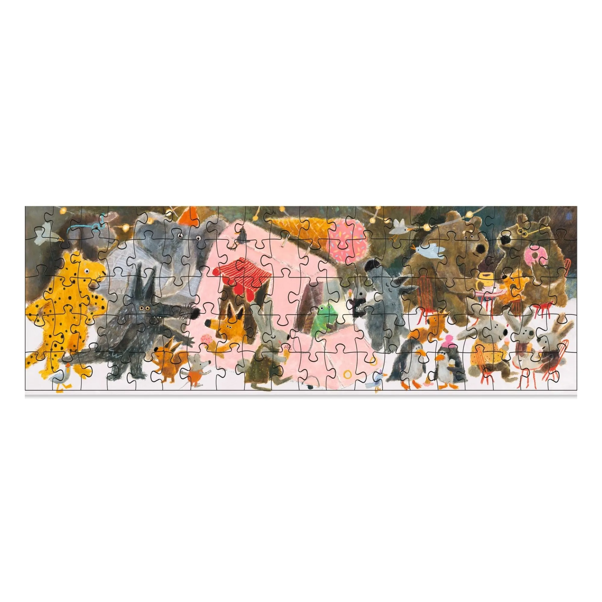 Djeco Multicoloured Le Parc Puzzle - 100 Pieces