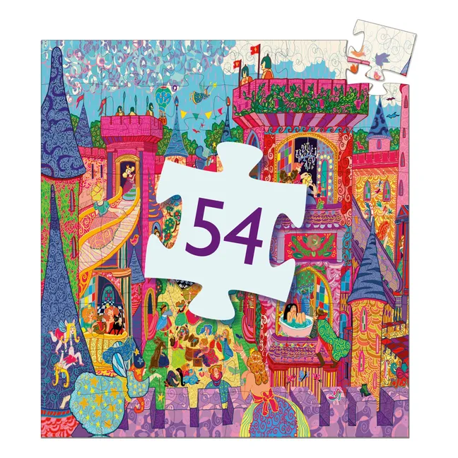 Fairy castle puzzle - 54 pieces
