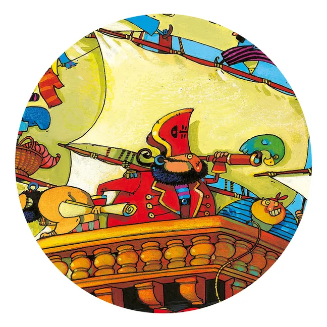 Barbarossa's ship puzzle - 54 pieces