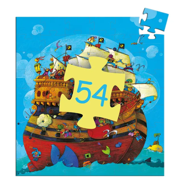 Barbarossa's ship puzzle - 54 pieces