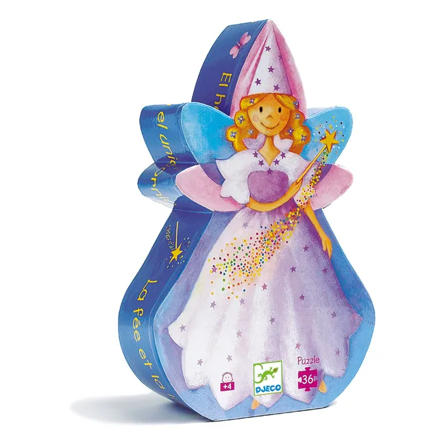 Puzzle La fée et la licorne - 36 pièces