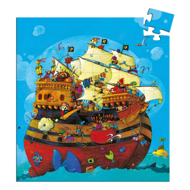 Barbarossa's ship puzzle - 54 pieces