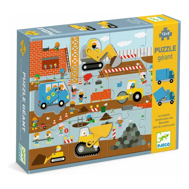Puzzle Le chantier - 17 pièces