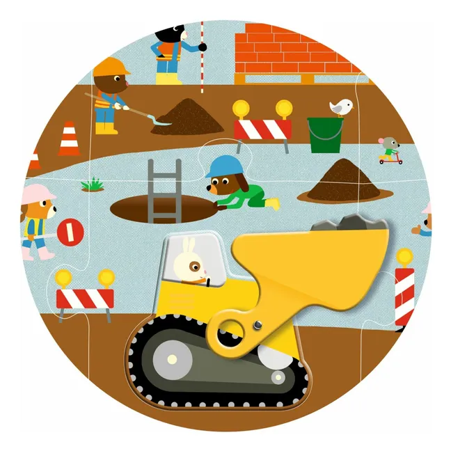 Puzzle Le chantier - 17 pièces