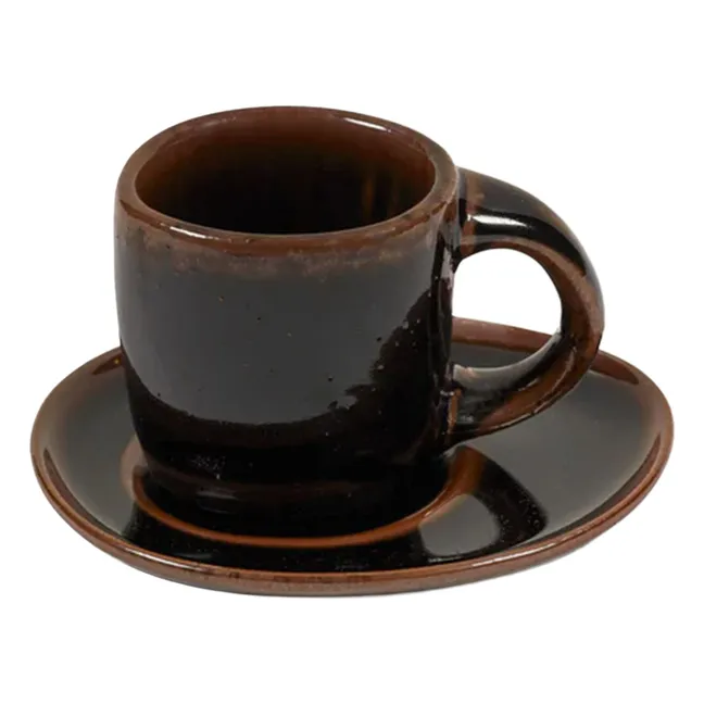 Sottobicchieri fuori dalle righe, Uncharted - Set di 2 | Marrone