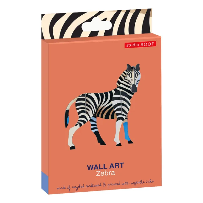 Zebra wall decoration