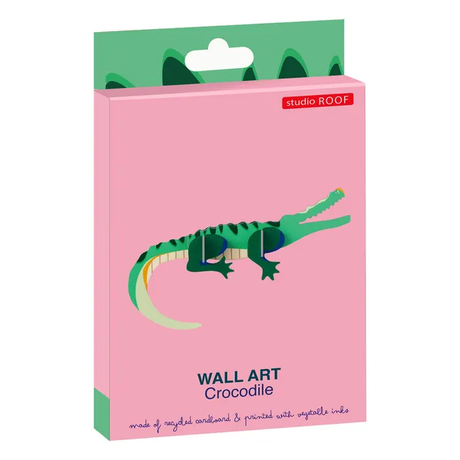 Crocodile wall decoration
