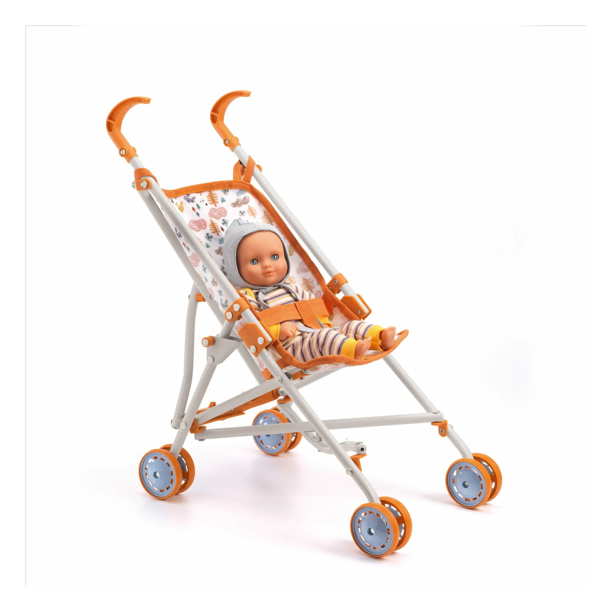 POMEA - Poussette Forest | Orange- Image produit n°1