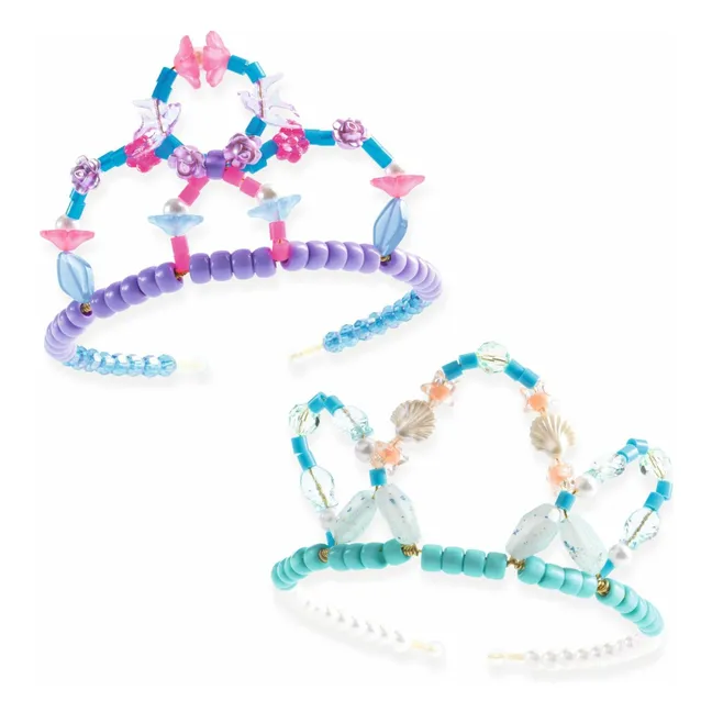 DIY Kit - Duo of tiaras | Blue