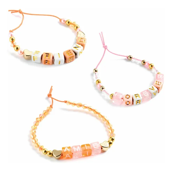 Perles Alphabets - Boîte de 1000 | Orange