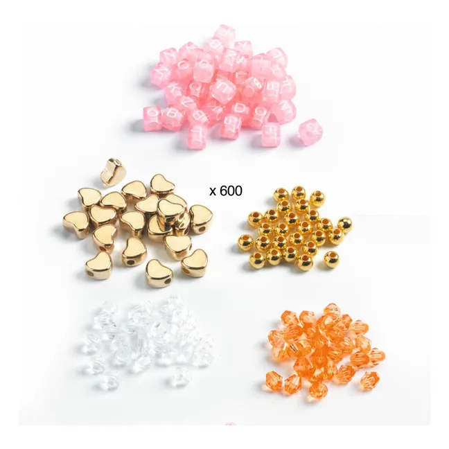 Perles Alphabets - Boîte de 1000 | Orange