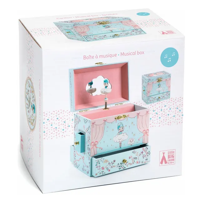 Joyero bailarina | Azul Cielo