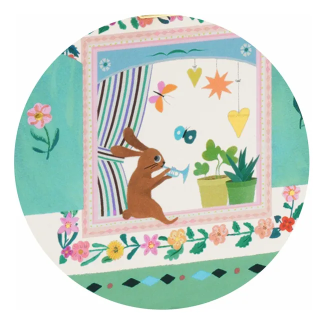 Boîte à bijoux Roulotte enchantée | Vieux Rose
