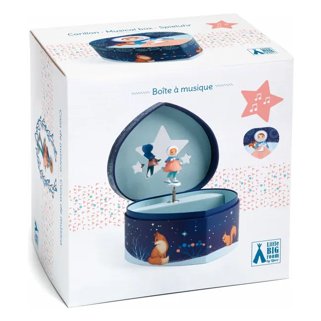 Patineuse jewelry box | Blue