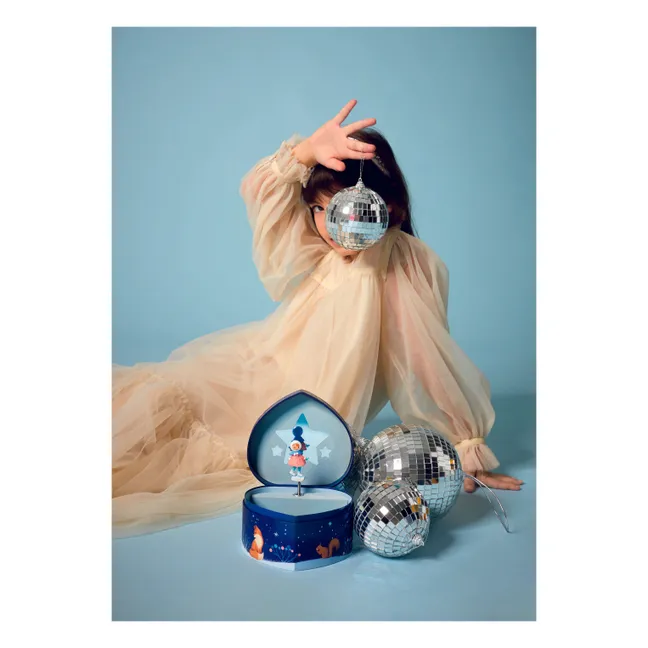 Boîte à bijoux Patineuse | Bleu