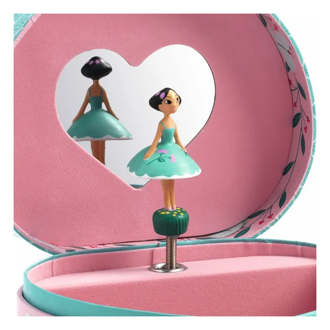 Boîte à bijoux Mélodie du printemps | Rose