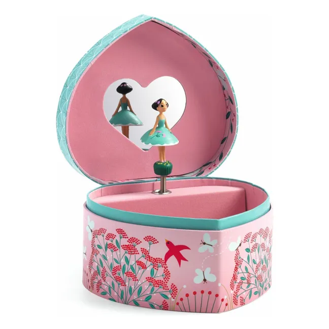 Boîte à bijoux Mélodie du printemps | Rose