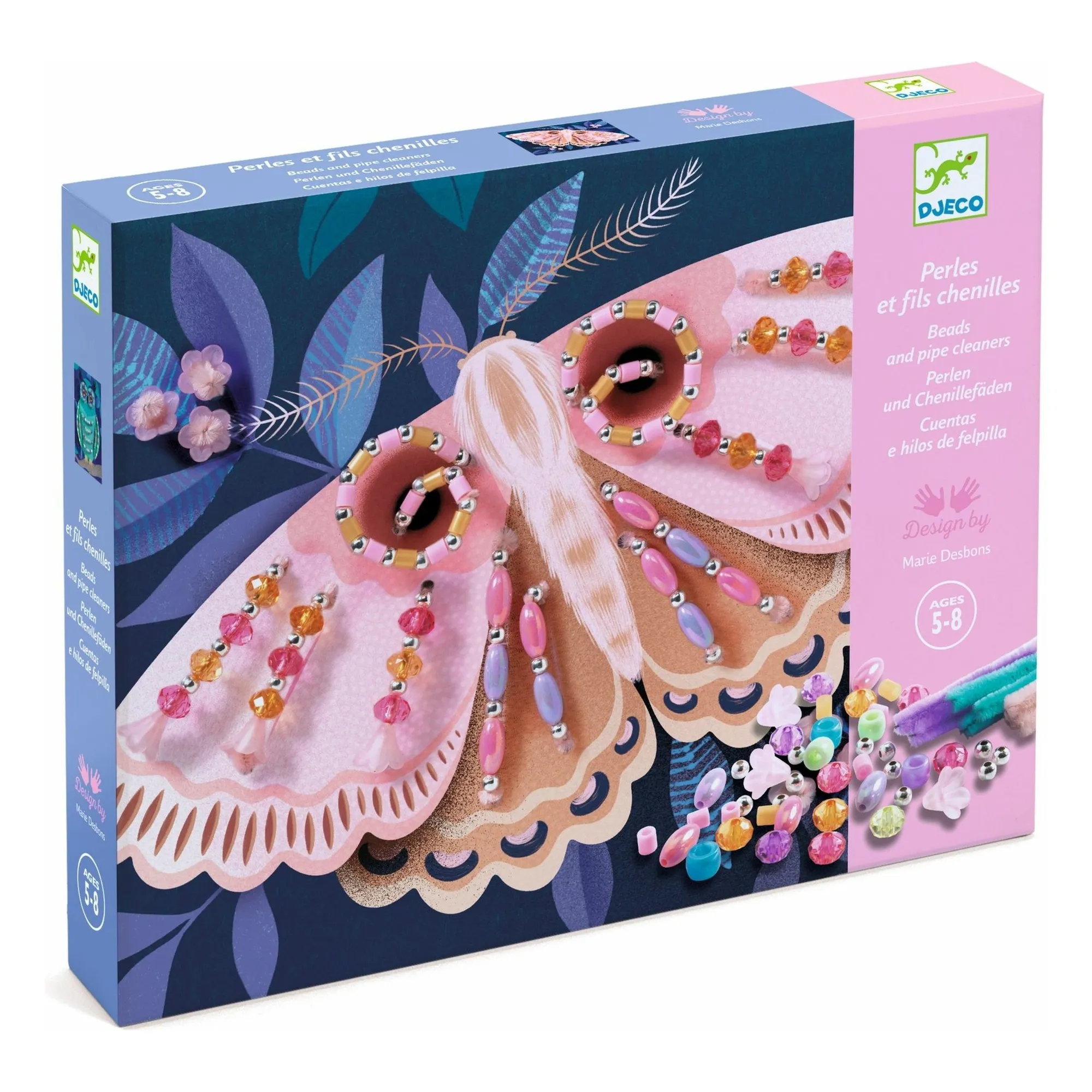 Djeco Multicoloured Illuminate The Night Bead Kit