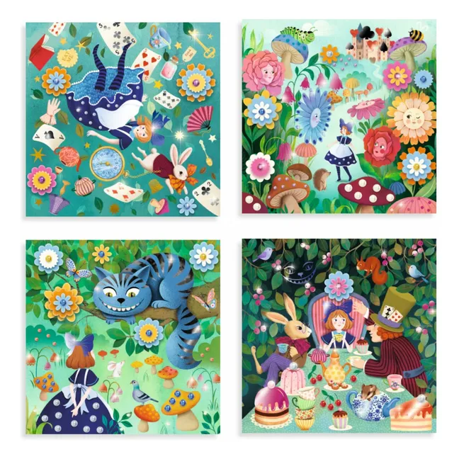 Au pays des merveilles creative kit