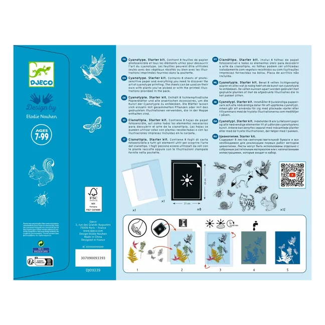 Mon premier kit Cyanotype