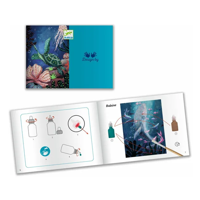 Coffret de peinture 3D Abysses
