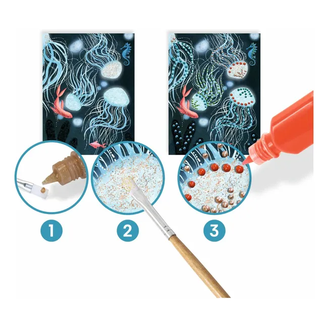 Coffret de peinture 3D Abysses