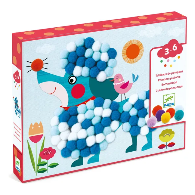 Immagini di pompon Cani da accarezzare | Blu