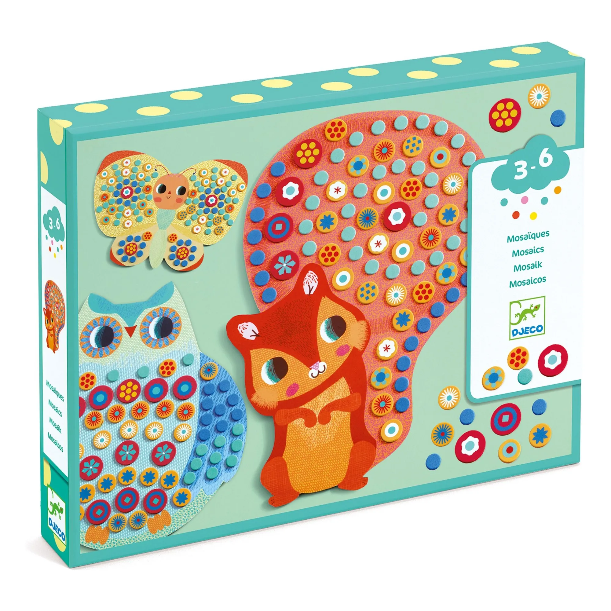 Djeco Multicoloured Millefiori Mosaics