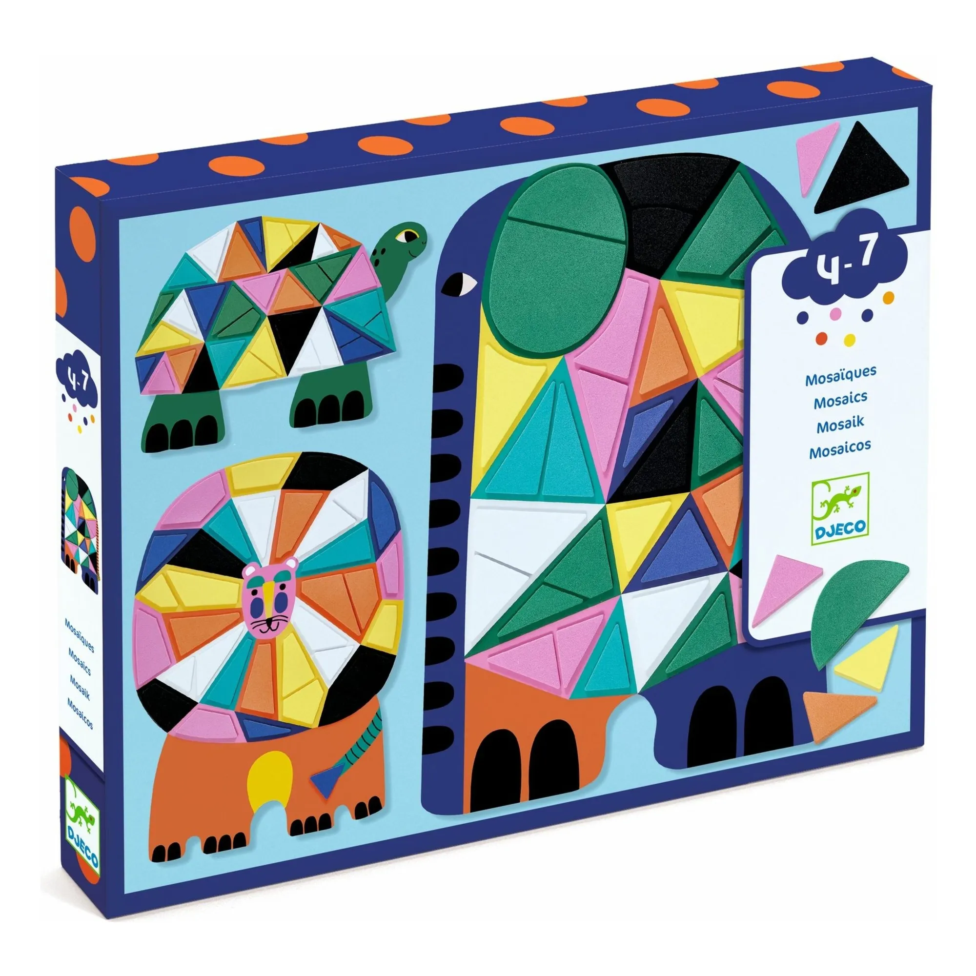 Djeco Multicoloured Africa Mosaics