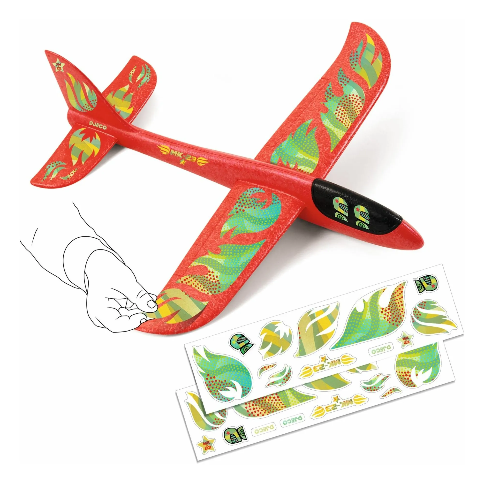 Planeur Fire | Rouge- Image produit n°2