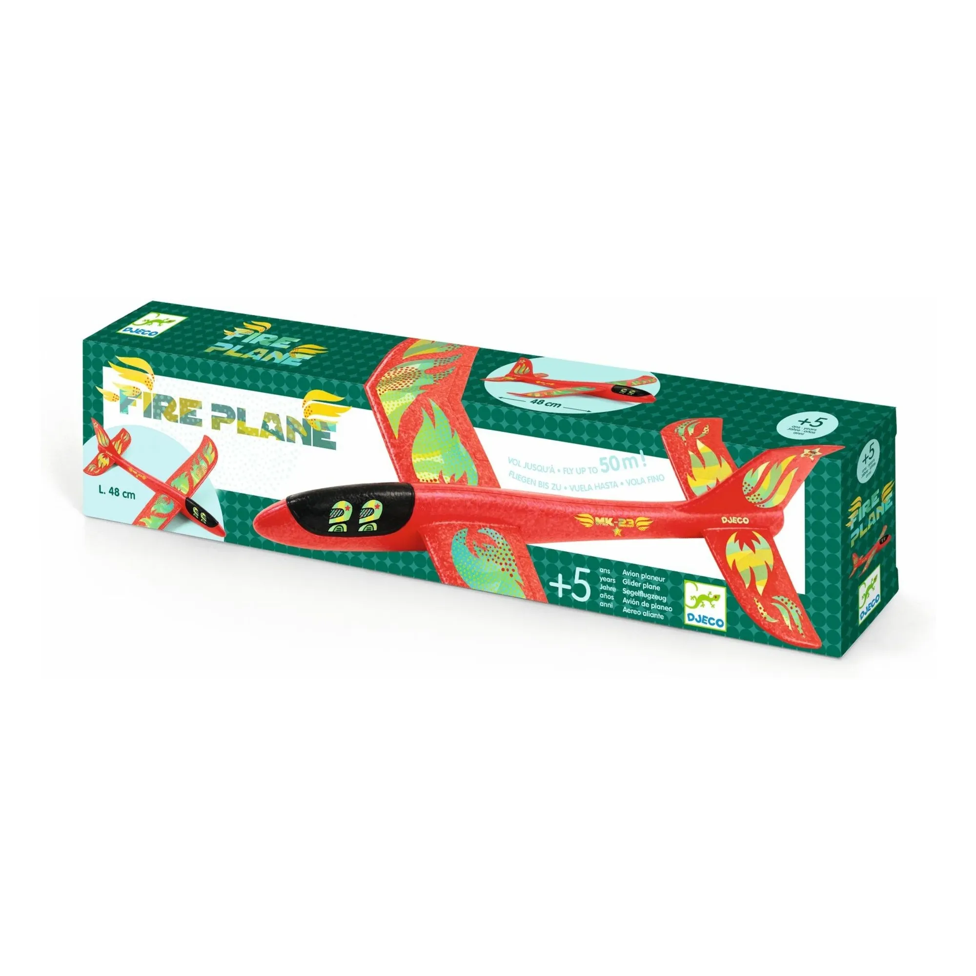Planeur Fire | Rouge- Image produit n°0