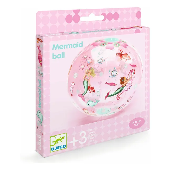 Aufblasbarer Ballon Mermaid | Rosa