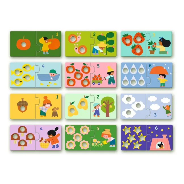 Duo-Puzzle Erste Zahlen