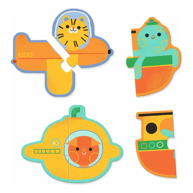 Puzzle Duo Fahrzeuge