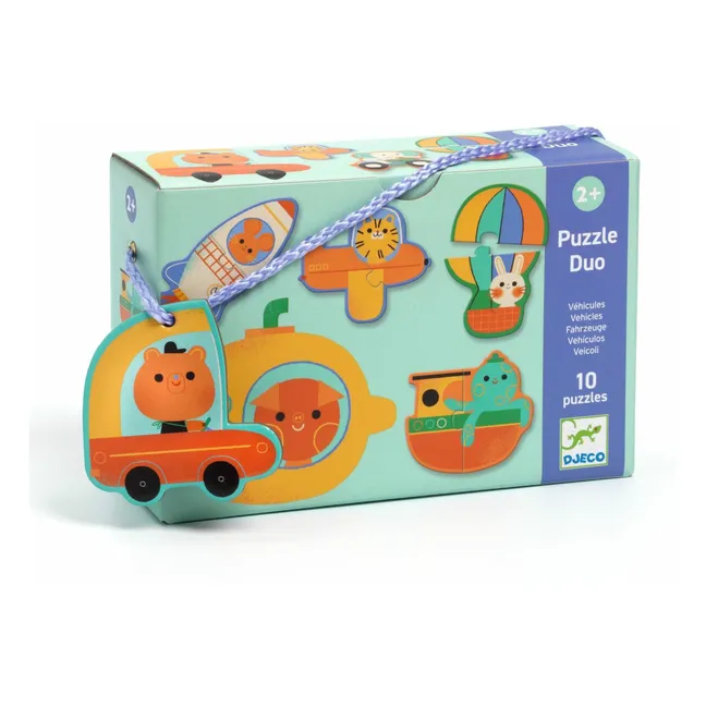 Puzzle Duo Véhicules
