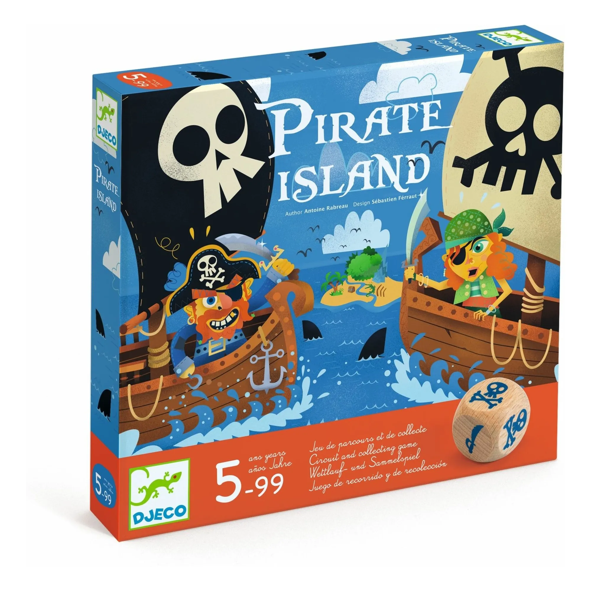 Djeco - Gioco dell'Isola dei Pirati | Smallable