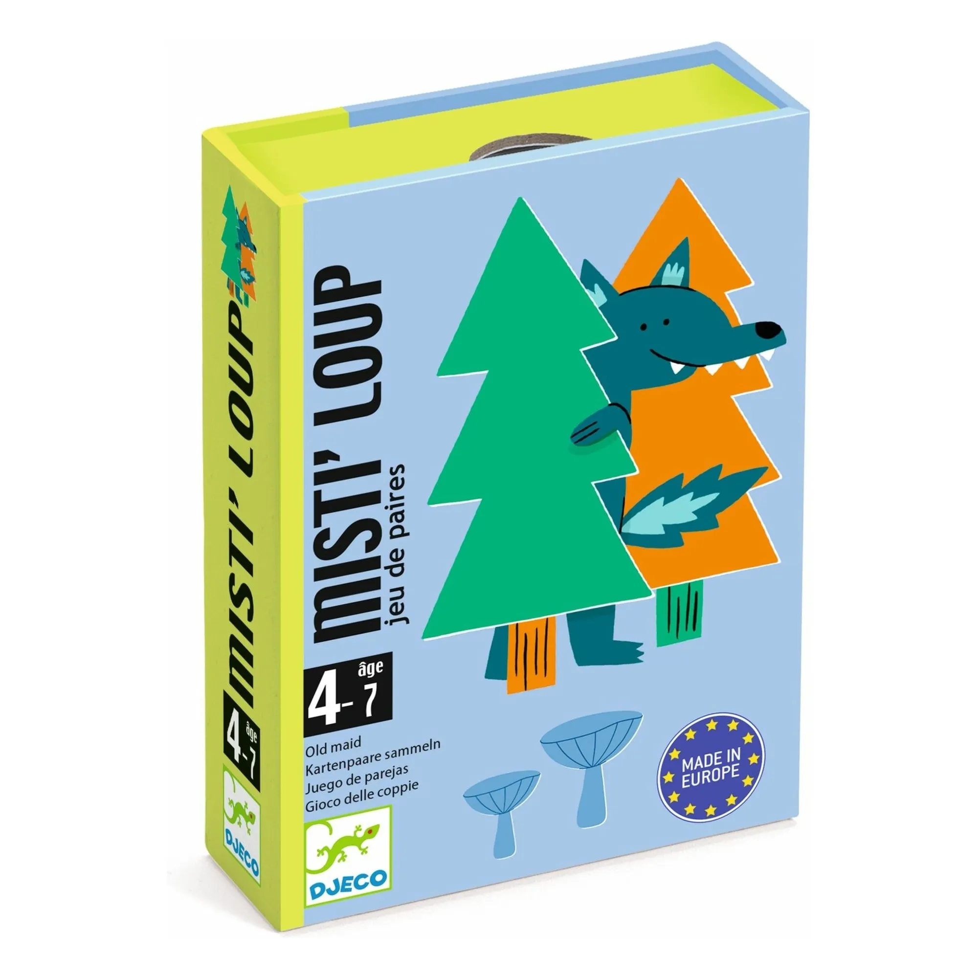 Djeco Multicoloured Misti'loup Game