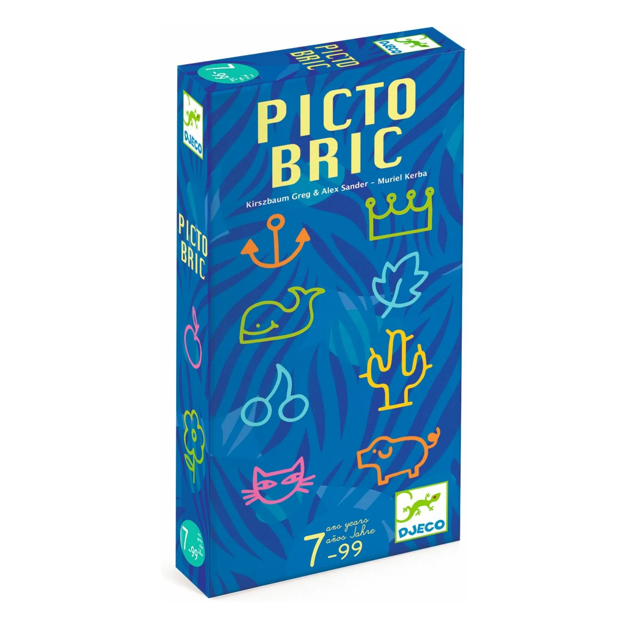 Djeco Multicoloured Picto Bric Game